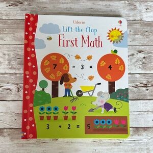 3 for $21! NWT Usborne Lift-the-Flap First Math Book